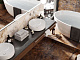 Керамогранит Onlygres MOG502 Marble Dark Brown 60x120 коричневый