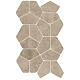 Мозаика Atlas Concorde Lims Grey Mosaico Gemini 41.6x24 A3JG