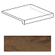 Ступень угловая правая Axi Dark Oak Scalino Angolare Dx ANL0 22.5x22.5