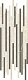 Декор Italon Metropolis Strip Warm 26x75