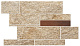 Мозаика Atlas Concorde Norde Oro Brick Corten Matte 27.8x39 A597