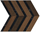 Декор Atlas Concorde Heartwood Moka Marble Chevron 29.4x28.7 AOYI