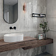 Керамическая плитка Kerama Marazzi 13111TR Белем структура серый светлый глянцевый обрезной 30x89.5