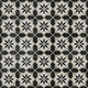 Декор Kerama Marazzi Фреджио 1 черно-белый 20x20 VT\A294\SG1544N