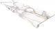 Комплект Estima SM03 Ametis Supreme Ferrum (Ступень 33x120 непол. прямоугол. бортик без насечек + Подступенок 14,5x120)