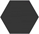 Керамическая плитка Kerama Marazzi 24002 Буранелли чёрный 20x23,1