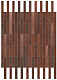 Керамогранит Atlas Concorde Blaze Corten Twin 36.1x29.4 A0UV