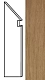 Ступень левая Nid Whisky Battiscopa Sag.Sx A8K1 7.2x30
