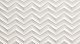 Декор Atlas Concorde 3D White Chevron Glitter 30,5x56