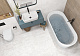 Керамическая плитка Alma Ceramica Оксид TWU12OXD40R коричневый 24.6x74