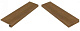 Ступень угловая правая Italon Element Wood Mogano 33x120