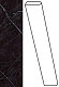 Плинтус Marvel Nero Marquina Battiscopa Lapp. ATDS 7.2x60