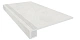 Комплект Estima MA01 Ametis Marmulla Grey (Ступень 33x120 непол. прямоугол. бортик с насечками + Подступенок 14,5x120)