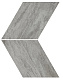 Мозаика Atlas Concorde Marvel Stone Bardiglio Grey Chevron Lappato 22.5x22.9 AS1U