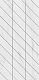 Фальшмозаика Estima SM01 Ametis Supreme Platinum Corner Left 29.8x59.8 белый полир.