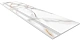 Ступень Estima SM03 Ametis Supreme Ferrum 30x120 белый