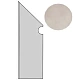 Ступень левая Dwell Pearl Battiscopa Sag. Sx A1LF 7.2x30