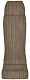 Уголок Kerama Marazzi SG7326\AGE внешний Тровазо бежевый темный матовый 2.9x8