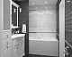 Мозаика (MM34038) Laparet Olimpus мозаичный чёрный 25x25 глянцевый