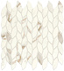 Мозаика плитка Atlas Concorde Marvel Shine Calacatta Prestigio Twist Silk 30.5x30.5 см керамическая