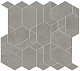 Мозаика Atlas Concorde Boost Grey Mosaico Shapes 31x33.5 AN65