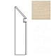 Ступень левая Marvel Travertino Alabastrino Battiscopa Sag. Sx ADX1 7.2x30