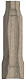 Уголок Kerama Marazzi SG7323\AGI внутренний Тровазо серый матовый 2.4x8