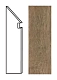 Ступень левая Axi Brown Chestnut Battiscopa Sag. Sx ANMH 7.2x30