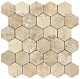 Декор Atlas Concorde Aix Blanc Tumbled Honeycomb 30x31 A0UA