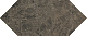 Керамическая плитка Kerama Marazzi Бикуш коричневый глянцевый 14x34 35014