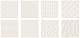 Декор Italon Genesis Play White 15x15