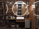 Керамогранит Onlygres MOG502 Marble Dark Brown 60x120 коричневый