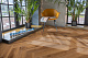 Кварцвиниловая плитка Aqua Floor Parquet Glue AF2518PG 610x122 Дуб Темный замковый кварц винил напольный