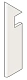 Ступень левая Marvel Calacatta Imperiale Battiscopa Sag Sx Silk A54V 7.2x30