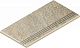 Ступень закругленная левая Nordica X2 Rope Grip 30x60