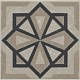 Декор Kerama Marazzi KMD3STA050GN Касабланка серый светлый матовый 9.8x9.8