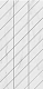 ФальшмозаикаEstima SM01 Ametis Supreme Platinum Corner Right 29.8x59.8 белый полир.