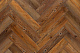 Кварцвиниловая плитка Aqua Floor Parquet Glue AF2518PG 610x122 Дуб Темный замковый кварц винил напольный
