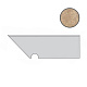 Ступень левая Aix Beige Battiscopa Sag.Sx. A0SO 7.2x30