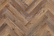 Кварцвиниловая плитка Aqua Floor Parquet Glue AF2518PG 610x122 Дуб Темный замковый кварц винил напольный