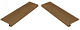 Ступень угловая левая Italon Element Wood Mogano 33x120
