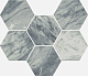 Мозаика Italon Charme Extra Atlantic Hexagon 25x29