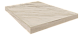 Ступень угловая правая ColiseumGres Portofino Bianco 33x90