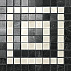 Мозаика Atlas Concorde Marvel Pro Noir/Cremo Angolo Mosaico 18.5x18.5 ADRI