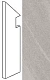 Плинтус Marvel Clauzetto White Battiscopa Sag. Sx ATHV 7.2x30