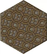 Декор Kerama Marazzi VT\B559\SG23041N Гроссето коричневый 20x23.1