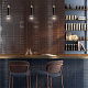 Декор Kerama Marazzi KMD2SOB003BN чипсет Далия красный темный глянцевый 20x20