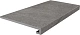 Ступень Kerama Marazzi KM8080G0051RGCF фронтальная клееная Портленд серый тёмный матовый обрезной 33x80
