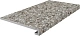 Ступень Kerama Marazzi KM6060G0011RGCF фронтальная клееная Бричиола серый матовый обрезной 33x60