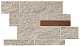 Мозаика Atlas Concorde Norde Platino Brick Corten Matte 27.8x39 A598